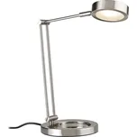 Paulmann 70245 Zed LED, stolní LED lampa, 1x6,7W LED, kartáčovaný kov, výška 47.5cm