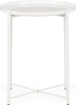 Konferenční stolek Modern Home Tubo CF01 42 cm bílý