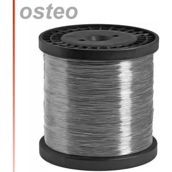 Hobby drát Osteo drát chirurgický měkký 0.5 mm, cívka 200 g