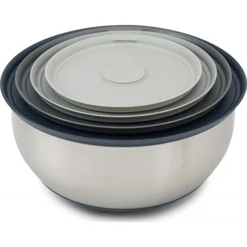 Sada nerezových misek Nest Prep&Store