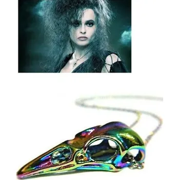 Seriál Harry Potter Amulet Bellatrix Lestrange duhový 1 očkový řetízek