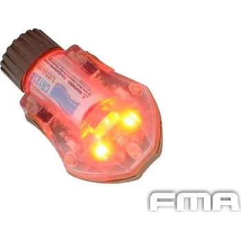 Svítilna FMA FMA poziční světlo MANTA Strobe, IR/červená - Písková