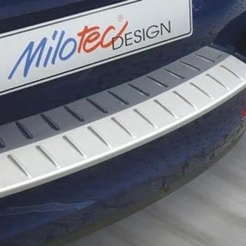 Lišta karosérie Milotec Plastový kryt prahu zadních dveří Škoda Octavia III Combi Facelift (2017 - 2020) stříbrný -