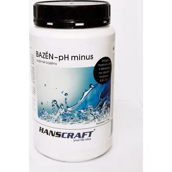Bazénová chemie HANSCRAFT BAZÉN - pH minus - 1,5 kg