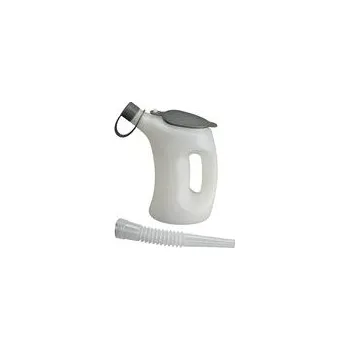 Nářadí na výměnu oleje Polyetylénová odměrná konev s pružným nástavcem PRESSOL 07 620