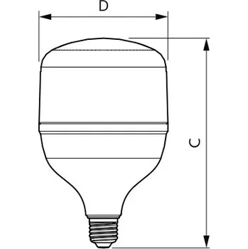 Žárovka Philips Žár.LED TrueForce Core 35W E27 PHILIPS TForce Core HB MV ND 35W E27 840 G3 P781071