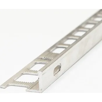 Stavební profil Děrovaný profil Havos L 12,5 / 2,5m přírodní hliník