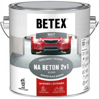 barva na beton BETEX 2v1 NA BETON S2131 840 červenohnědý 2 kg