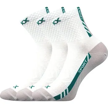 Oblečení a móda Sportovní Ponožky VoXX PIUS bílá 3 kusy v balení Velikost: 43-46
