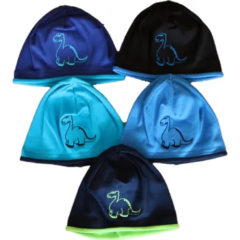 Čepice Pletex B650 bavlněná čepice (44-48 cm) Barevné provedení: černá