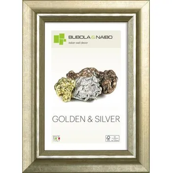 Rám na obraz Fotorámeček dřevěný 6875/02 stříbrný 30x40 cm