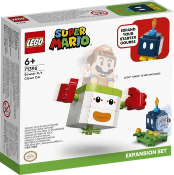 Stavebnice LEGO LEGO Super Mario 71396 Bowser Jr. a Clown Car – rozšiřující set