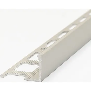 Stavební profil Lišta Havos profi L 10 mm 2,5 m hliník elox přírodní (Ukončovací profil L schodová masiv)