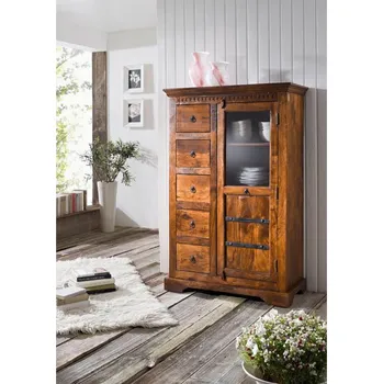 Šatní skříň CAMBRIDGE HONEY Skříň 147x95 cm, akácie