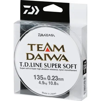Daiwa Vlasec Team Super Soft Green 135M Průměr: 0,18 mm, Nosnost: 3,1kg POSLEDNÍ KUSY SKLADEM ZA AKČNÍ CENU
