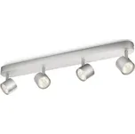 Philips Star 4xLED 18 W stříbrné