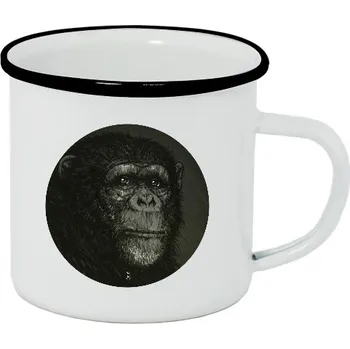 Plecháček - smaltový lem s potiskem Big Ape XIII" Plecháček