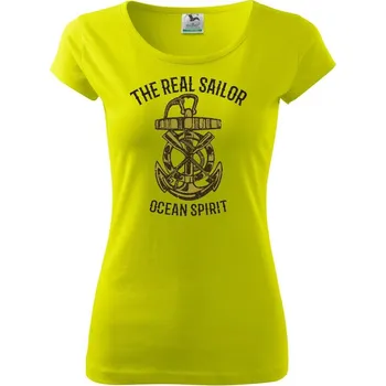 Ocean Spirit - Dámské triko Pure - XL ( Limetková )