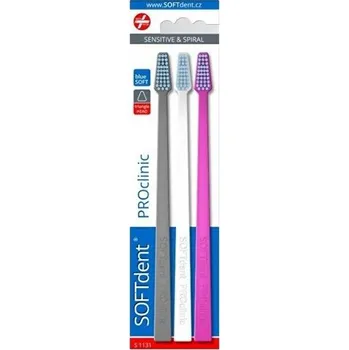 Zubní kartáček SOFTdent PROclinic S1131 Ultra Soft 3 ks