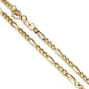 Řetízek Zlatý řetízek Figaro unisex 2,7mm 2,33g 45cm Zlato 14k(585/1000)