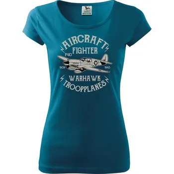 Dámské tričko Warhawk - Dámské triko Pure - L ( Petrolejová )