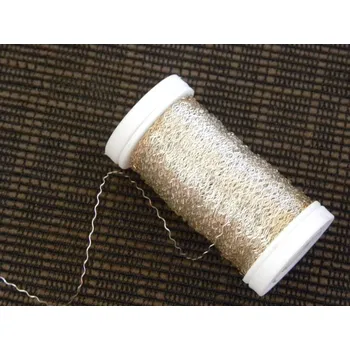 Hobby drát drátek vlnitý stříbrný