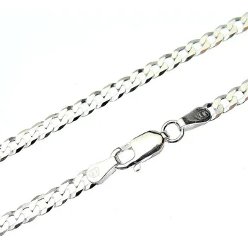 Náramek Stříbrný náramek PANZER 4,5mm 21cm Stříbro 925/1000