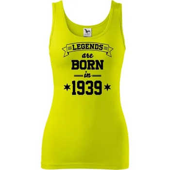 Legends are born in 1939 - Dámské tílko - M ( Limetková )