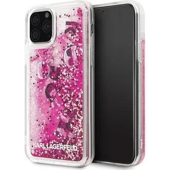 Karl Lagerfeld Floating Charms pro Apple iPhone 11 Pro Rose Gold Pouzdro na mobilní telefon Karl Lagerfeld Floating Charms pro Apple iPhone 11 Pro Rose Gold
