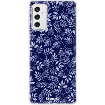 Pouzdro na mobilní telefon Odolné silikonové pouzdro iSaprio - Blue Leaves 05 - Samsung Galaxy M52 5G