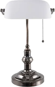 Lampička Clayre & Eef Stolní bankovní lampa 1xE27 60 W vícebarevná