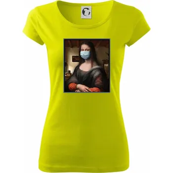 Dámské tričko Corona Lisa - Dámské triko Pure - S ( Limetková )