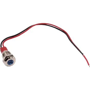 Vývojová deska LED světelný indikátor - Modrý, 10 - 24V, 10 mm