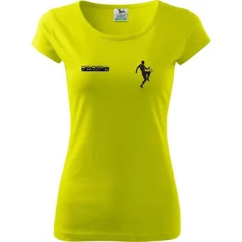 Dámské tričko Kickball sport - Dámské triko Pure - S ( Limetková )