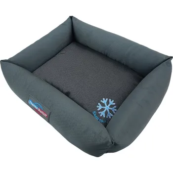 Pelíšek pro psa Thermoswitch Korfu L 90 x 60 cm šedý