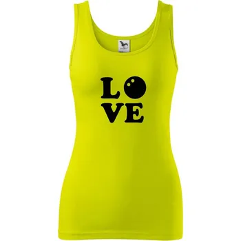 Dámské tričko Squash love - Dámské tílko - 2XL ( Limetková )