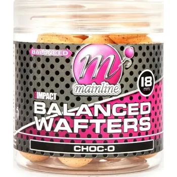 Nástraha MAINLINE - Vyvážené boilie High Impact Balanced Wafters 18 mm Choc-O