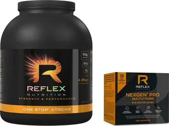 Reflex Nutrition One Stop Xtreme 4350 g + Nexgen Pro Digestive Enzymes 120 cps.