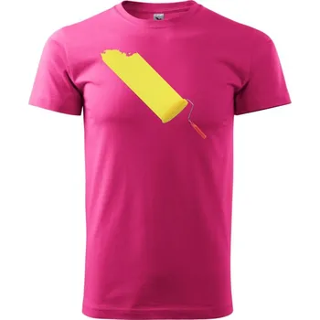 Pánská móda Malíř kukuřice - Klasické pánské triko vyšší gramáže - S ( Purpurová )