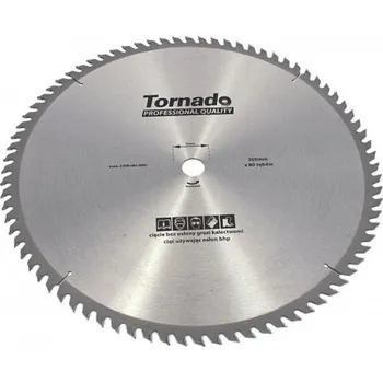Pilový kotouč PROPER Tornado Pilový kotouč 500x3,5x30mm 80z + redukční kroužky (Kotoučová pila na palivové dříví průměr 500 mm 80 zubů díra 30 mm + redukce 25.4/22/20/16)
