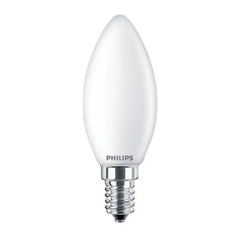 Osvětlení Philips CorePro LEDCandle ND 4.3-40W E14 827 B35 FROSTED GLASS