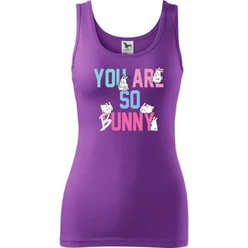 Dámské tričko You are so funny - Dámské tílko - XL ( Fialová )