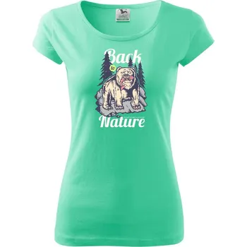 Dámské tričko Hunting Bear - Dámské triko Pure - XS ( Mátová )