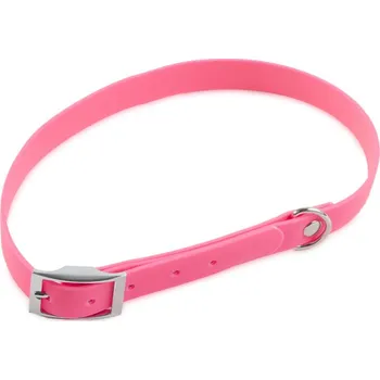 Obojek pro psa Firedog BioThane obojek Basic 19 mm 35-43 cm Barva: Růžová