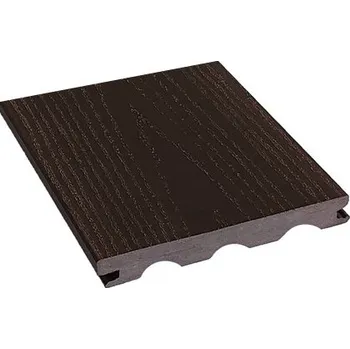 Terasové prkno Perwood Terasové prkno WPC CITY Tmavý kaštan - vzorek
