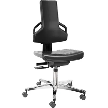 Pracovní židle Premium, PU, hliníková křížová noha