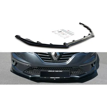 Nárazník Spojler pod nárazník lipa Renault Megane Mk.4 GT-Line černý lesklý plast