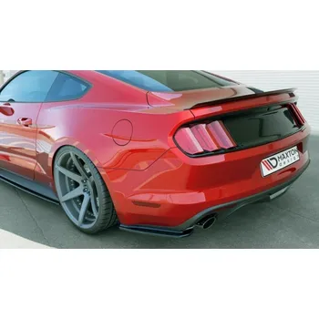 Tuning Splittery zadní boční Ford Mustang Mk6 2014-2017 carbon look