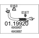 Výfuková trubka MTS 01.19920