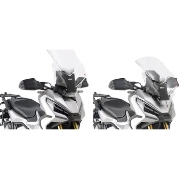 Motodíl D1188ST čiré plexi Honda X-ADV 750 (21-25), vxš640x435 mm, o 100 mm vyšší než orig.